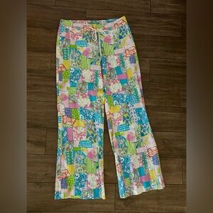 EUC Lilly Pulitzer linen pants size 8